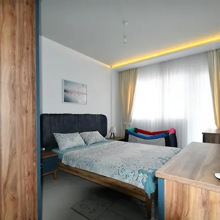 0013 Oxopia Seafront For Rent In Kestel, First Line To The Lejlighed *